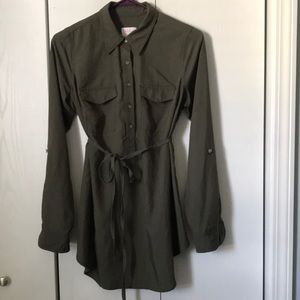 Isabel Maternity - Olive Top Size Small